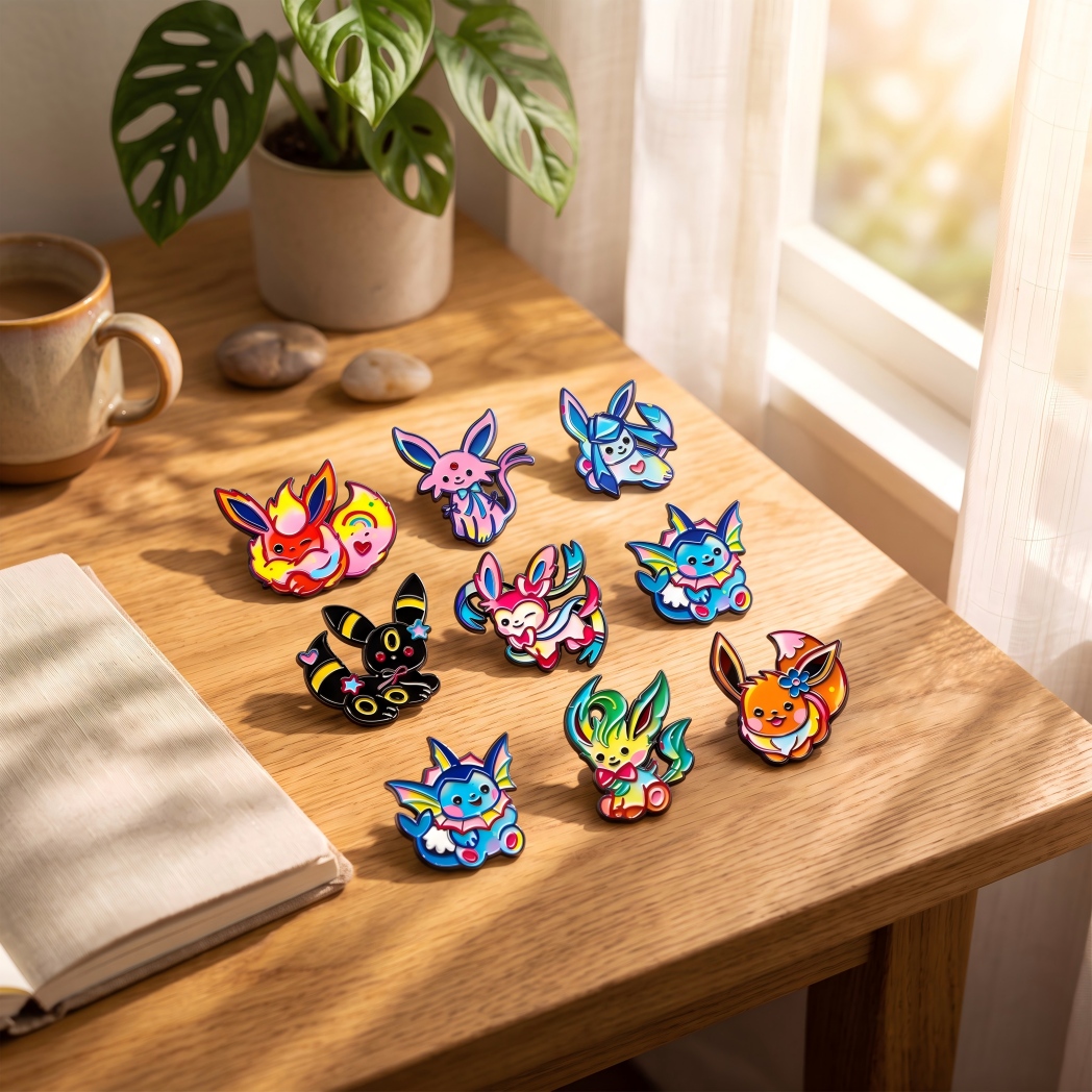 Cartoon Buntes Eeveelution Ans – Embroidery Reddit Bewertung und Preis